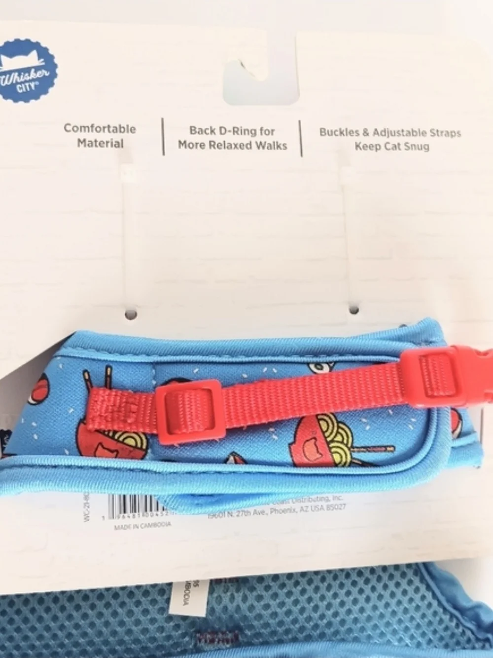 Whisker City Bundle Of 2 Adult Cat Harness Vest & Leash Combo NWT